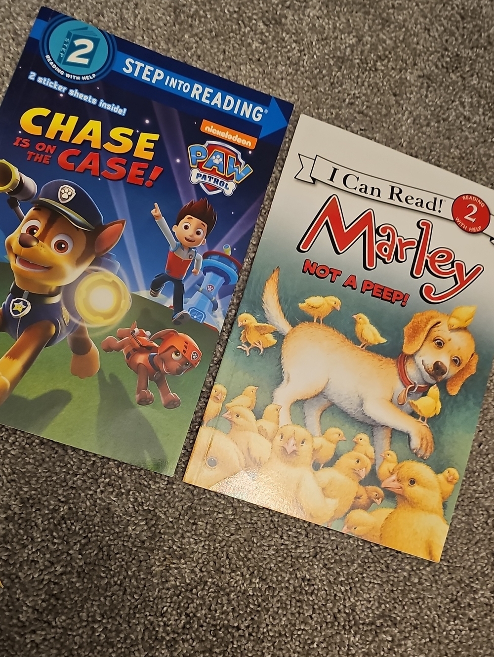 K6🔹️Paw Patrol Chase Is On the Case! And Marley Not A Peep! Books